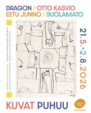 🌷Kevät kutsuu Lapinlahden Lähteelle, jossa on esillä mielikuvituksellisia, dokumentaarisia ja luontoaiheisia näyttelyitä. Näyttelyt ovat esillä Käytävägalleriassa ja sen välitilassa, Osasto5:ssä, Aleksis Kiven käytävällä ja Venetsia-talossa sijaitsevassa Galleria Kirjossa.
Lämpimästi tervetuloa inspiroitumaan💛
NÄYTTELYT:
Autismisäätiön kesänäyttely: Kuvat puhuu
21.5.-2.8
Venetsia-talo
Avoinna la–su klo 12–16
Avajaiset to. 21.5. klo 12-14
Maksuton Supersankari- työpaja 23.5. klo 13-15
Autismisäätiön kesänäyttelyssä avautuu neljä erilasta maailmaa: valtavat olennot, popkulttuurin hahmot, hiilellä piirretyt tilat ja muinainen todellisuus dinosauruksineen. Taiteilijat ovat Dragon, Eetu Junno, Otto Kasvio ja Suolamato.
---
Lähteen Puotilaiset: Kaikki kukat kukkivat
12.5.-25.6.
Osasto5, 1.krs
Avoinna ma–la klo 11–17, su klo 12–17
Lähteen puotilaisten näyttely kokoaa yhteen paikallisten taiteilijoiden ja käsityöläisten uniikkeja teoksia monista eri tekniikoista ja materiaaleista. Näyttelyssä nähdään muun muassa maalauksia, grafiikkaa, keramiikkaa, tekstiilitaidetta ja kiehtovia sekatekniikoita – mukana myös kekseliäästi hyödynnettyjä kierrätysmateriaaleja.
---
Marika Manu
PAINAVAT SANAT –runonäyttely
5.5.–31.5.2026
Käytävägalleria Välitila
Painavat sanat –runonäyttely on sanoja tuskasta, nuoren mielen voimattomuudesta, yksinäisyydestä ja ihmisyyden ihmettelystä. Runoja pilvisistä päivistä ja harson läpi virtaavasta valosta.
---
Reeta Cagnani: Korjaava katse
10.4.-28.5.
Aleksis Kiven käytävä, 2.krs
Avoinna ma–la klo 11–17, su klo 12–17
Lapinlahdessa esillä olevien Voimaeläinten (karhu, kurki, orava, merikotka) sekä Afrikan eläinten katseista voit ammentaa samaa – turvaa, rauhaa tai voimaa. Ota vastaan se, mitä tänään tarvitset.
SAAVUTETTAVUUS
Lapinlahden päärakennuksen 1. kerrokseen on esteetön kulku Ruoholahden puoleisen sivuoven rampin kautta. Tarvittaessa työntekijät auttavat sinua mielellään💚