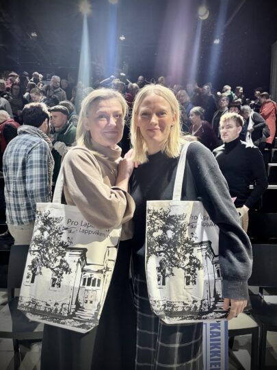 Pirjo Lonka ja Laura Birn