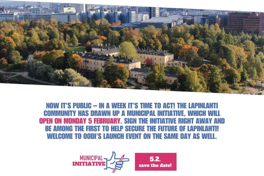 Lapinlahti Kuntalaisaloite kampanjakuva