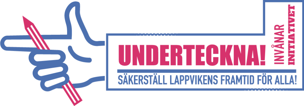 Underteckna invånarinitiativet och hjälp bevara Lappviken!