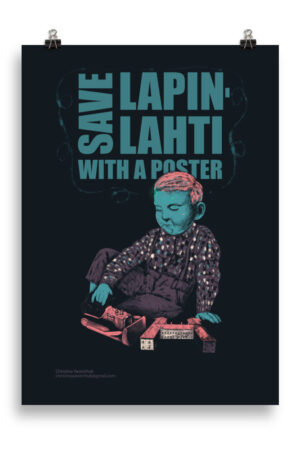 Save Lapinlahti Juliste 50 x 70 cm - Christina Yavorchuk